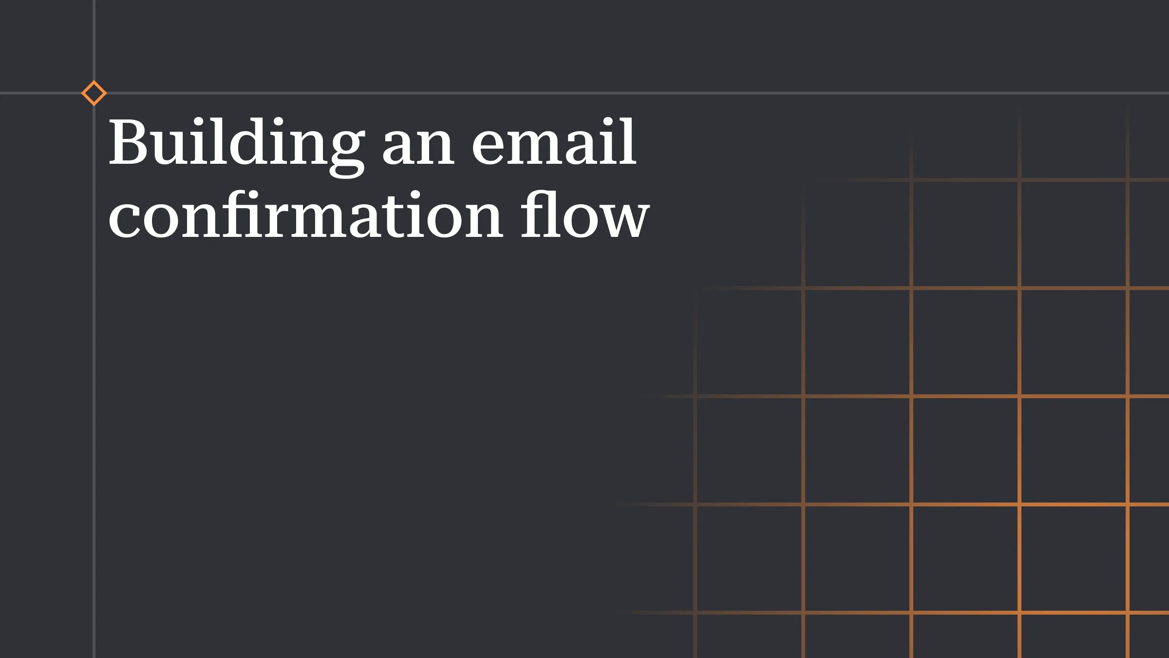 Building an Email Confirmation Flow with Sailhouse, Netlify, and Resend